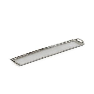 Classic Metal Aluminum Serving <b>Tray</b> With Handle Tea Coffee And Snacks Serving <b>Tray</b> Gold Plated Handcrafted Hotels Supplies - Product Image 6