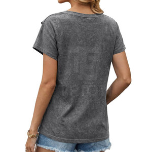 เสื้อยืดผู้หญิงใส่เล่นเสื้อยืดผ้าฝ้าย100% มาใหม่เสื้อยืดใส่เล่นสไตล์ไม่เหมือนใคร - Product Image 2