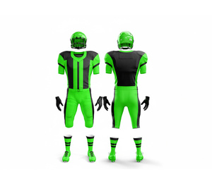 Maillots de football américain professionnels, fournisseur d'uniformes d'équipe personnalisés |   Tenue de football d'équipe |   Vêtements de sport en polyester respirant - Product Image 2