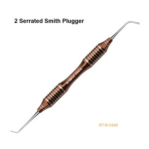 Plugger dentaire ergonomique 0/1 Marquette à denture, en acier inoxydable, manuel, certifié CE, modèle RT-R-0445 par Roboz Tech Pakistan - Product Image 2