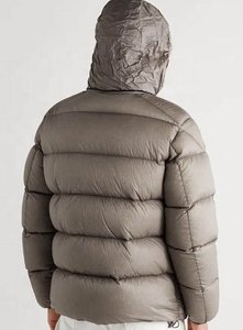 Men's Hooded Insulated Puffer <b>Jacket</b> <b>Canvas</b> Windproof Nylon Shell Breathable Lining Stand Collar Winter Coat 2026 - Product Image 6