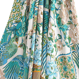 Vestido maxi informal con estampado floral para mujer, vestido con cuello cuadrado y aberturas - Product Image 5