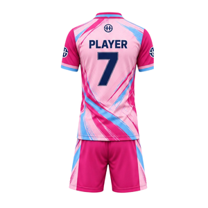 Ensemble de maillot et short de football personnalisés pour hommes, manches courtes, tenue de sport pour équipe, fabrication en gros - Product Image 2