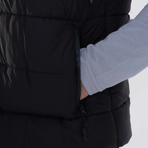 <b>Men</b> <b>Down</b> <b>Filled</b> Puffer Vest Winter Sleeveless Quilted <b>Jacket</b> Warm Body Warmer Outdoor Casual OEM Supplier - Product Image 4