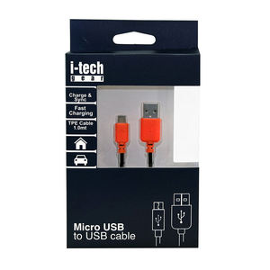 Caja de embalaje para cable USB con logotipo personalizado para cable de carga de teléfono. - Product Image 2