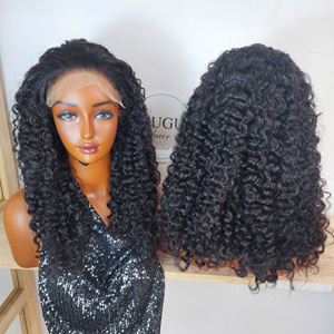 Vietnamese Curly Wig Human Hair 8-32 Inches <b>Silky</b> Straight Wave 100% Virgin Unprocessed Raw Hair Transparent for Glueless for - Product Image 3