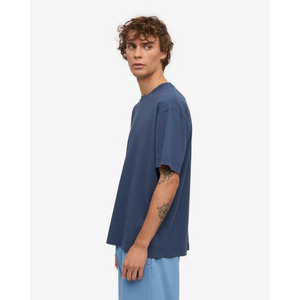 T-shirt uni à col rond et manches courtes pour homme, coupe décontractée classique, en jersey, personnalisable, marque privée, vente en gros, fournisseur de vêtements - Product Image 2
