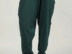 กางเกงวอร์มคาร์โก้ผู้ชายทรงปกติ ผ้าฟลีซน้ำหนักเบา มีเชือกผูกเอว สไตล์ลำลอง สำหรับฤดูใบไม้ผลิปี 2026 ขายส่ง - Product Image 5