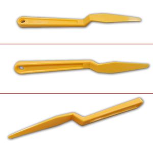 Set di 5 Raschietti in Plastica per Pellicole Oscuranti Finestrini Auto, con Gambo Flessibile e Guarnizione, Strumenti per l'Applicazione di Pellicole Oscuranti - Product Image 4