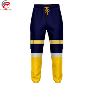 Pantalones de Trabajo Unisex de Último Diseño con Banda Reflectante de Alta Visibilidad, Logotipo Personalizable, Color Sólido 2026, Corte Ajustado - Product Image 5