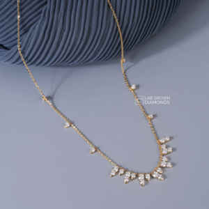 Exquisito Colgante de Diamante Cultivado en Laboratorio con Corte Brillante Redondo en Oro Amarillo de 14K para Mujer, Color EF, Joyería de Diamante Sintético, 2.85g - Product Image 4