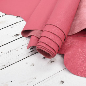 Craft Stunning Pink Handbags Purses And Wallets With Soft Pebble Grain Cowhide <b>Leather</b> Ideal For Premium <b>Leather</b> Craft Projects - Product Image 1