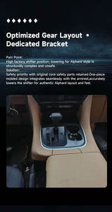 Toytal HIACE อัพเกรดอัลฟาร์ดแดชบอร์ดติดตั้ง Android 14ระบบ6125คุณภาพ - Product Image 6