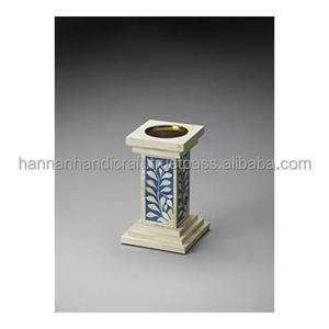 Portavelas y Quemador de Incienso Ecológico con Incrustaciones de Hueso y Madera para Decoración del Hogar, Venta al por Mayor desde India - Product Image 6