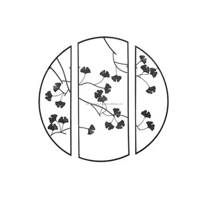 Décoration Murale en Fer Forgé Art Déco avec Motifs Floraux pour Espaces Élégants – Approvisionnement Direct Usine – Prix de Gros – Art Mural - Product Image 6