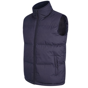 Chaleco acolchado ligero para hombre, top corto, chaleco sin mangas, ropa de abrigo cálida de invierno - Product Image 2