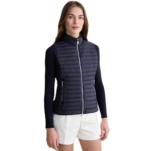 Chaquetas sin mangas para mujer de diseño OEM, nueva colección de invierno, ropa de moda, cremallera completa, alta calidad, estilo urbano, diseño personalizado. - Product Image 5