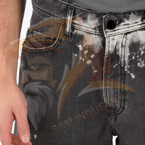 Ropa Masculina de Alta Calidad, Pantalones Cortos de Mezclilla Casuales para Hombre, Precio Competitivo, Diseño Más Reciente, Pantalones Cortos de Mezclilla Rectos para Hombre - Product Image 3