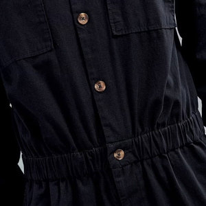Combinaison tendance pour homme avec fermeture éclair sur le devant, coupe décontractée, pour un usage quotidien, en mélange de coton, élégante - Product Image 6