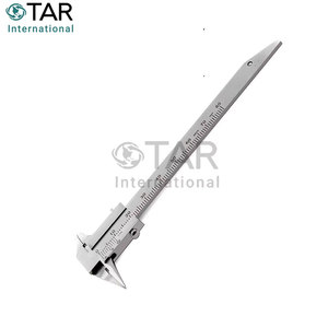 เครื่องมือวัดทางทันตกรรมแบบสองหัว ยี่ห้อ Barren Duck Caliper สำหรับการวัดที่แม่นยำ ใช้ในงานทันตกรรมและงานจัดฟัน - Product Image 6