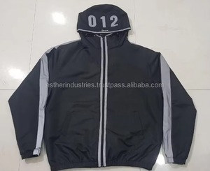 Veste d'hiver OEM personnalisée en toile, col montant, col cheminée, sans PFC, imperméable, poche poitrine, patchwork, logo frontal - Product Image 6