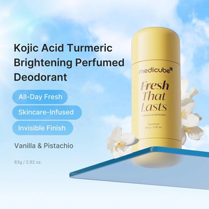 Deodorante medicube all'acido kojico e curcuma senza alluminio |   Stick Profumato alla Vaniglia e Pistacchio, Protezione Antiodore per Tutto il Giorno per Donne - Product Image 3
