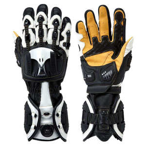 Factory Touch Screen Full Finger Racing <b>Gloves</b> with Windproof Leather for Motorbike Riding - Product Image 1