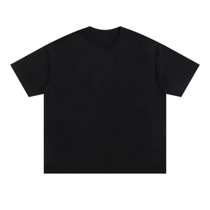 T-shirt personnalisé avec logo, coupe oversize, nouvelle collection, vêtements pour hommes, impression vintage, 100% coton, écologique, séchage rapide, tissu épais - Product Image 2