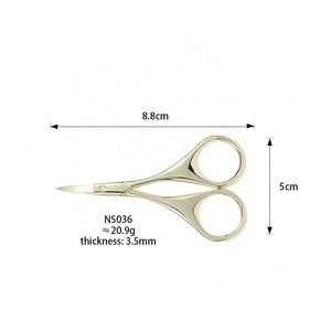 Tijeras Multiusos de Acero Inoxidable ODM con Hoja Recta y Afilada para Manicura, Cuidado de Uñas y Cutículas, Herramienta de Belleza - Product Image 3