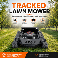 Tondeuse à gazon sans fil de qualité industrielle télécommandée Euro 5 EPA 9HP RC pour ferme, tout terrain, jardin, cour