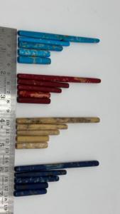 Cuentas de Hueso Teñidas a Mano con Diseño Salpicado para Trenzado, Joyería y Artesanía, Venta al por Mayor, OEM, Exportación, India - Product Image 5