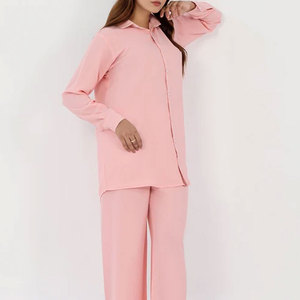 ชุดเซ็ตแฟชั่นทันสมัยสำหรับผู้หญิง เหมาะสำหรับใส่ลำลอง ผลิตจากผ้าที่ใส่สบายและระบายอากาศได้ดี - Product Image 5