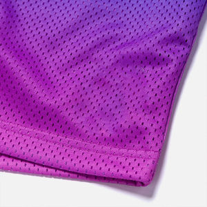 Custom Logo Men's Mesh Shorts High Quality Summer Fitness Clothing Quick Drying Double <b>Layer</b> Polyester Knitted - Product Image 3