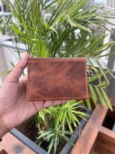 Portefeuille en cuir véritable pour hommes avec porte-cartes Portefeuille court à fermeture éclair Portefeuilles standard décontractés pour hommes - Product Image 2