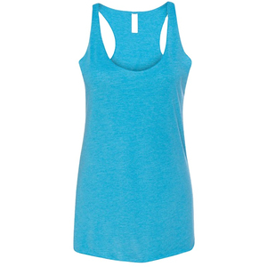 Débardeur en tricot uni pour femme, col rond, respirant, décontracté, sans manches, longueur normale, bleu, qualité supérieure - Product Image 5