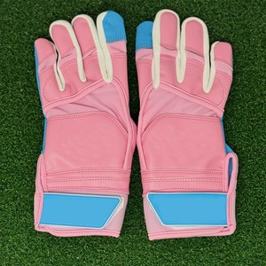 Gants de frappe de baseball professionnels à adhérence supérieure, couleur violette, paume en silicone, dos respirant en spandex, vente en gros USA Europe, tendance - Product Image 6