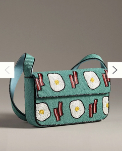 Sac à bandoulière pour femme en perles à motif tomate, sac de rangement, sac à main perlé, sac de soirée, sac fourre-tout de créateur, sac à aiguilles - Product Image 6