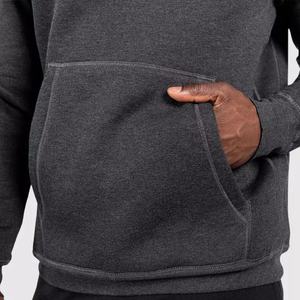 Sweat-shirt de Sport pour hommes, nouveau Style populaire, Design d'entraînement, athlétique, confortable, couleur unie, poche avant, sweats à capuche pour hommes - Product Image 4