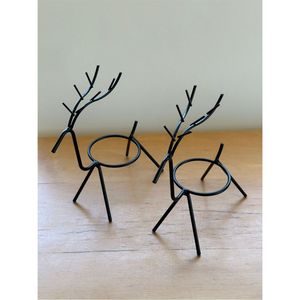 Support de bougie rond élégant en métal doré style INS, anneau géométrique pour bougies coniques, idéal pour table à manger, décorations romantiques de mariage et de maison - Product Image 5