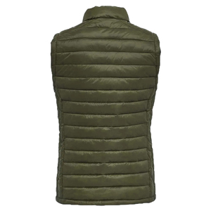 Chaleco acolchado grueso de color liso para mujer, ligero, sin mangas, con cremallera, para deportes, juvenil y adulto, tipo gilet, chaleco acolchado. - Product Image 6