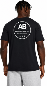 T-shirt décontracté à manches courtes 100 % coton pour homme de la marque AMY, coupe classique, personnalisable avec logo, vente en gros - Product Image 2