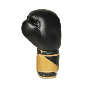 Gants de boxe professionnels de haute qualité, respirants, avec logo personnalisé imprimé, en cuir PU, avec fermeture à boucle et crochets pour adultes - Product Image 4