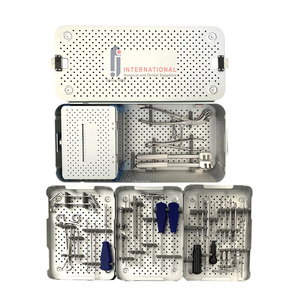 Vente en gros directe usine : Kit d'instruments chirurgicaux orthopédiques en acier inoxydable pour la fixation des grands fragments en chirurgie traumatique et de fracture - Product Image 1