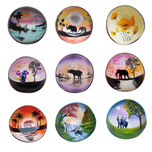 Tazón de cáscara de coco lacado natural al por mayor, tazón de coco lacado en forma de elefante, perfecto para restaurantes y regalos - Product Image 6