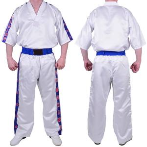 Tenues de kickboxing décontractées personnalisées de qualité supérieure, imperméables, de couleur unie, pour arts martiaux, karaté, MMA, boxe - Product Image 3