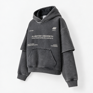 Regular Fit <b>Men's</b> Streetwear Fleece <b>Hoodie</b> 100% Cotton Quick Dry Lightweight Solid Winter Sweatshirt Casual Pullover Pocket - Product Image 2