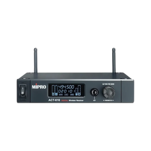 Receptor Digital de Diversidad de un Solo Canal de Alta Calidad MIPRO con Antiinterferencias UHF y Compatibilidad con Software MWC - Product Image 1