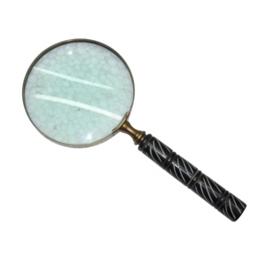 Buena calidad Color bronce aspecto antiguo diseño venta al por mayor artesanía india nuevo diseño 2025 ojo cristal Metal Vintage lupa - Product Image 1