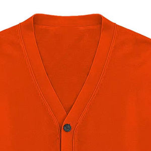 Cardigan en tricot léger et extensible pour homme, coupe ajustée, rayé, 100 % coton, avec fermeture éclair, respirant, idéal pour l'hiver, personnalisable avec logo - Product Image 4