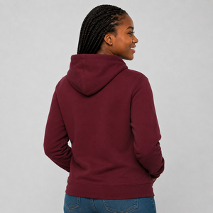 Sweat à capuche pour femme de qualité supérieure, logo imprimé personnalisé, molleton de coton doux, respirant, écologique, sweat à capuche décontracté pour femme - Product Image 5
